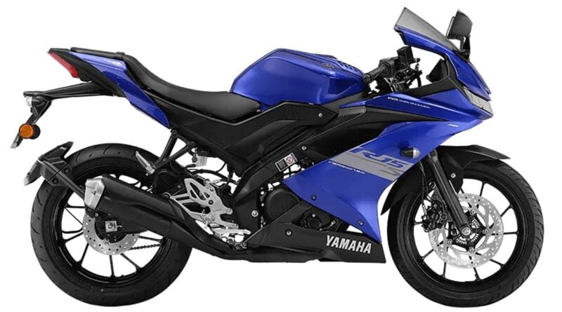 Yamaha R15 S V3 BS6 Blue